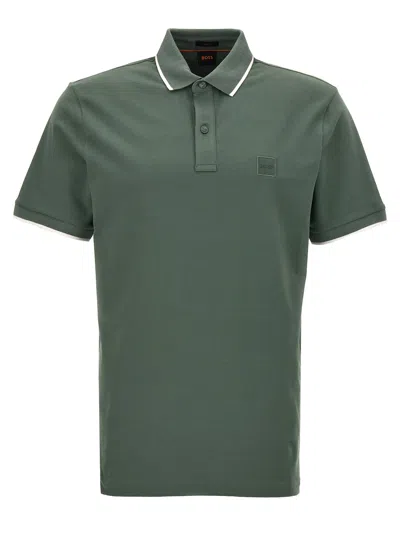 Shop Hugo Boss 'passertip' Polo Shirt In Green