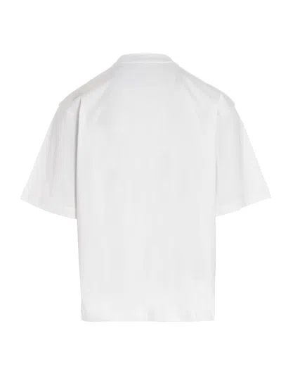 Marni Logo-print Cotton-jersey T-shirt In White