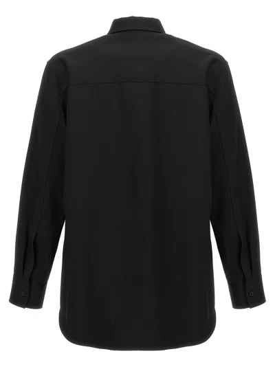 Jil Sander Black Regular Solid Shirt In Black