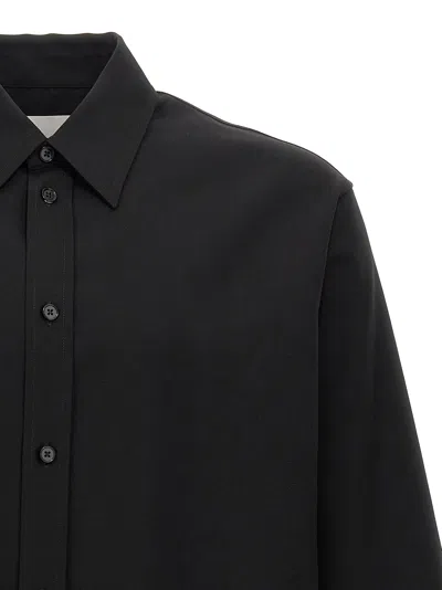 Jil Sander Black Regular Solid Shirt In Black