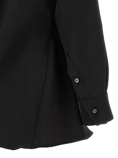 Jacquemus La Chemise Pablo Shirt And Blouse Black In Black