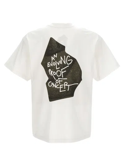 Objects Iv Life Bubble Print Recycled Cotton T-shirt In White