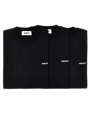 Shop Ambush 3 Pack 'tap Shoe' T Shirt In Black