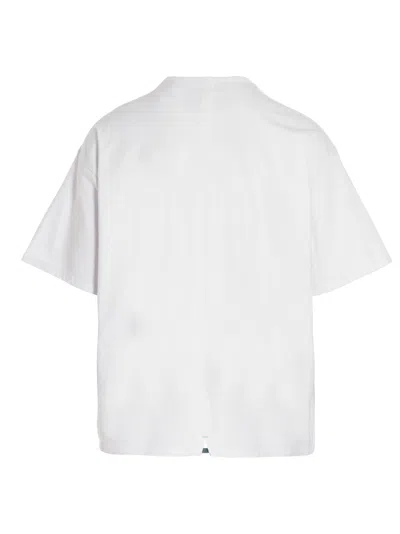 Incotex Red X Facetasm Logo Printed T-shirt In 白色的