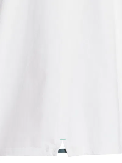 Incotex Red X Facetasm Logo Printed T-shirt In 白色的
