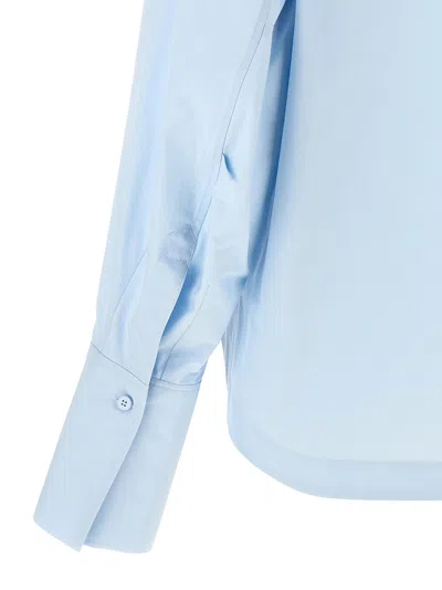 Attico 'eliza' Shirt In Light Blue