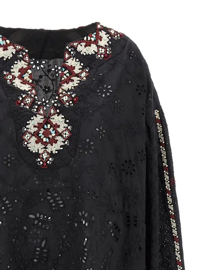 Shop Fortela 'allegra' Blouse In Black