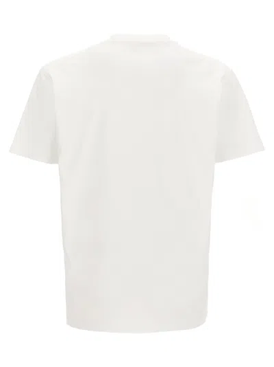 Shop Dsquared2 Logo Print T Shirt In White