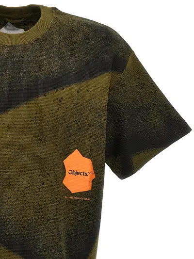 Objects Iv Life Green Waffle T-shirt In Green