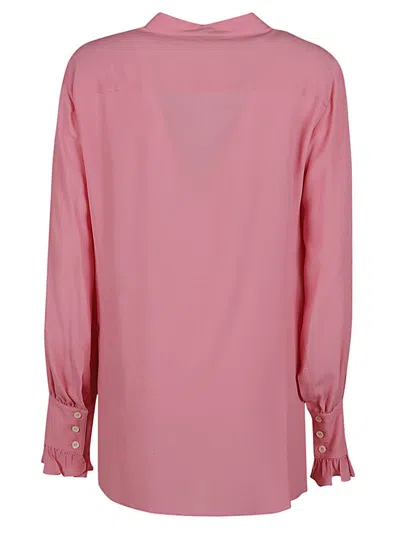 Seafarer Milly Ruched Shirt In Pink