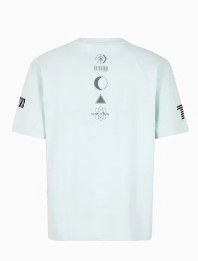 Ea7 Emporio Armani T-shirts And Polos In Ice Flow