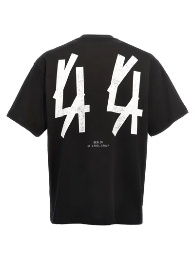 Shop 44 Label 'front Row' T Shirt In White/black