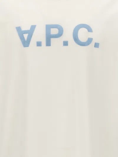 Shop Apc A.p.c. 'vpc' Oversize T Shirt In White