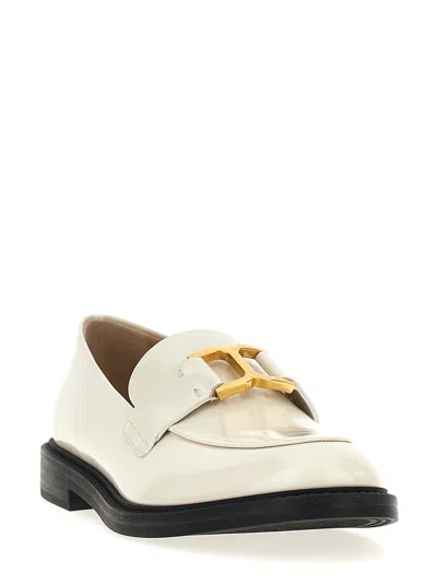 Chloé Marcie Embellished Leather Loafers