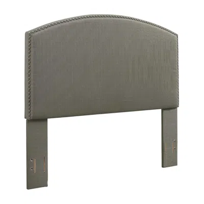 Crosley Furniture Cassie Upholstered Full/queen Headboard Shadow Gray