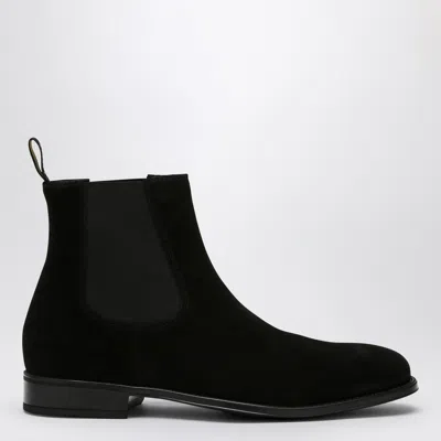 Doucal's Man Ankle Boots Navy Size 9 Leather