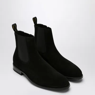 Doucal's Man Ankle Boots Navy Size 9 Leather
