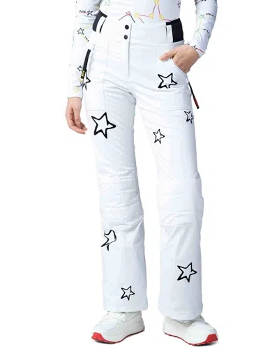 Rossignol W Stellar Star-print Trousers In White