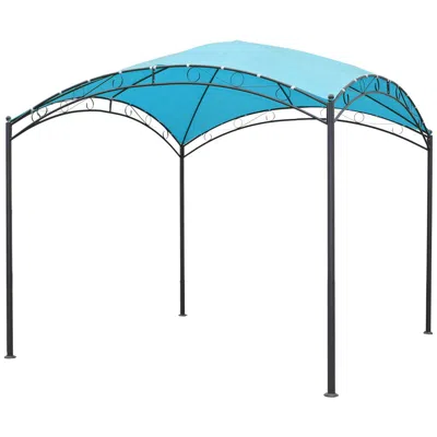 International Caravan Square 10 Foot Dome Top Gazebo