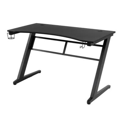 American Furniture Classics Os Home And Office Furniture Model 42245 Gaming Desk With Laminate Tactical Carbon Fiber Top