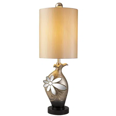 Ok Lighting Floral Glamour Table Lamp