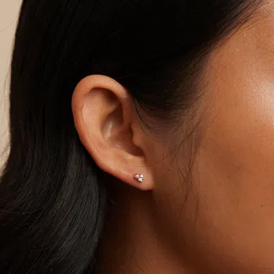 Astrid &amp; Miyu Pearl &amp; Crystal Stud Earring