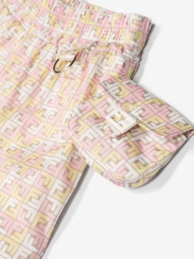 Fendi Shorts In Beige
