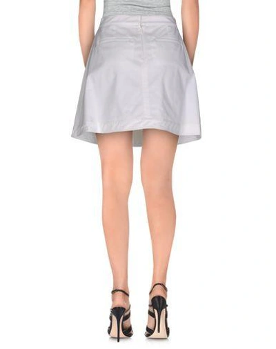 Shop Roberto Cavalli Mini Skirt In White
