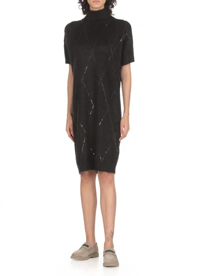 Shop Brunello Cucinelli Dresses In Black