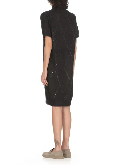 Shop Brunello Cucinelli Dresses In Black