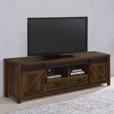 Coaster Co. Of America Madra Rectangular Tv Console With 2 Sliding Doors