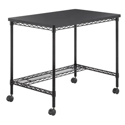 Safco Wire Desk - Black
