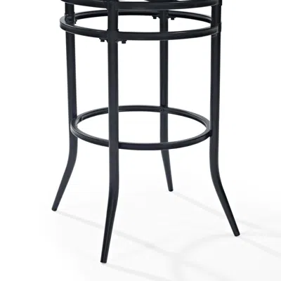 Crosley Furniture Rachel Bar Stool Black/black