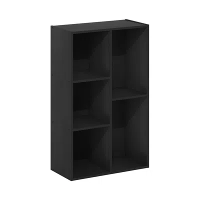 Furinno Luder 11-cube Reversible Open Shelf Bookcase, Blackwood