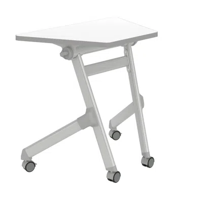 Safco Learn Nesting Trapezoid Desk - Dryerase