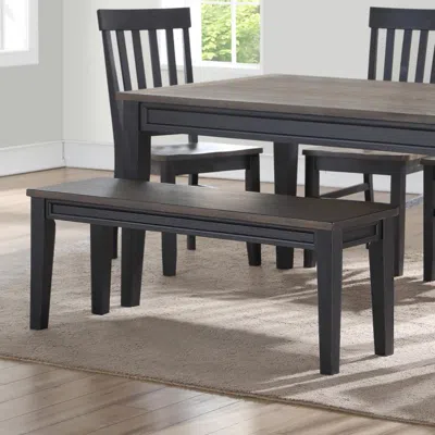 Steve Silver Raven Noir Bench