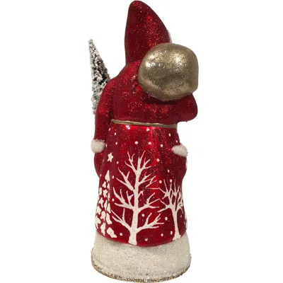 Alexander Taron 1721 - Richard Glaesser Mini Pyramid - Nativity " Natural Finish - 4.25"h X 3.25"w X 3.25"