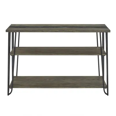 Steve Silver Harper Sofa Table W/sintered Stone Inlay