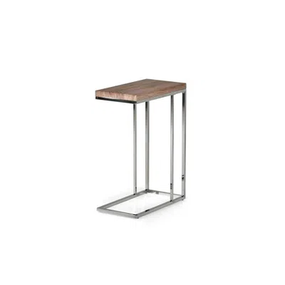 Steve Silver Lucia Chairside End Table, Brown