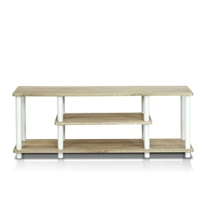 Furinno Turn-n-tube No Tools 3d 3-tier Entertainment Tv Stands