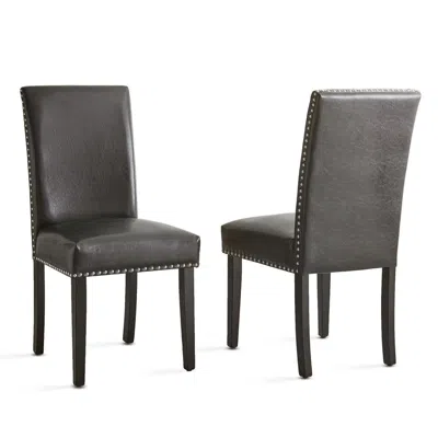 Steve Silver Verano Black Side Chair