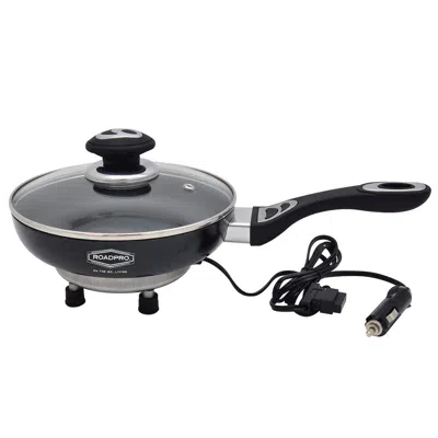 Roadpro Portable Frying Pan Mobile 12 Volt Skillet Electric Nonstick Travel Pan Rpfp335ns