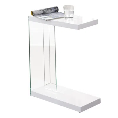 Steve Silver Elaina Chair Side End Table White