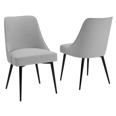 Steve Silver Colfax Side Chair Stone - Set Of 2