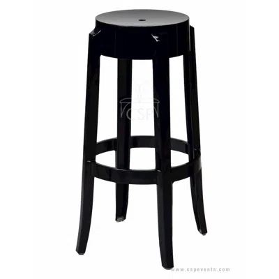 Csp Commerical Seating Products Rpc Black Kage Backless Stool Chairs