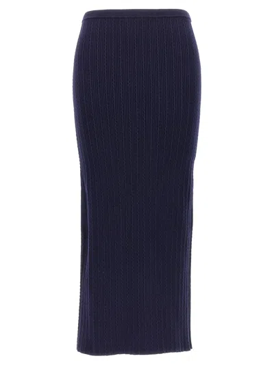 Alessandra Rich Knitted Pencil Skirt