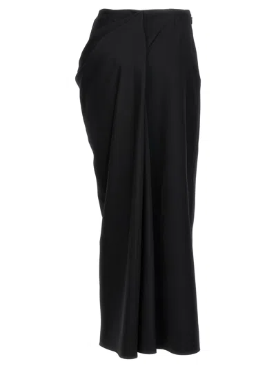 Alexander Mcqueen High-waist Virgin Wool Midi Skirt
