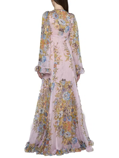 Shop Etro Dresses In Stampa F.do Viola