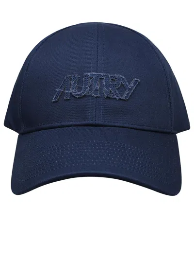 Shop Autry Blue Cotton Hat