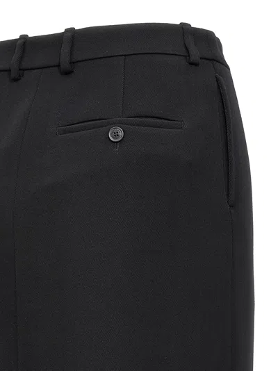 Balenciaga Side Slit Tailored Maxi Skirt
